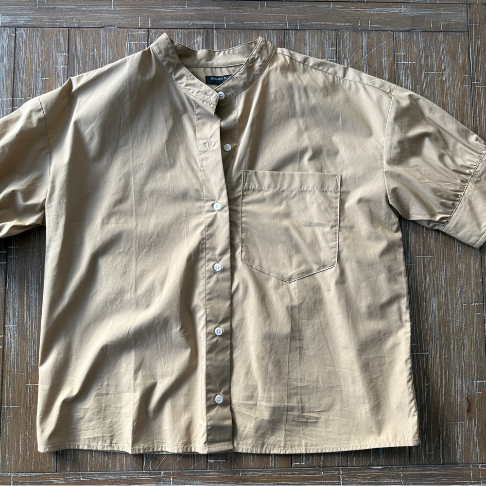 Banana Republic Light Brown Shirt
